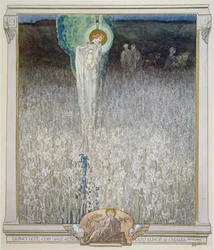 Illustration de la « Divine Comédie » de Dante, Purgatoire, chant XXVIII : 130, 1921
